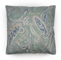 CUSHION Подушка 45/45, 50% лен 50% вискоза, оборотная сторона шелк, внутренняя подушка - чехол хлопо