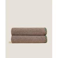 Плед Frati SOFT BAMBOO TORTORA, коричневый, 160х200, бамбук 40% полиэстер 60%, 800г