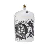 Свеча ароматическая Rory Dobner LOVE FLOWERS 750 гр, дикий инжир и виноград, 9 ? 9 ? 16 см , фарфор