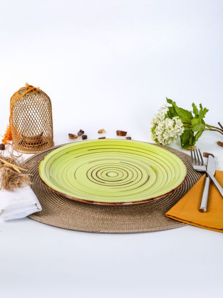 Тарелка обеденная LEMONGRASS 26см DOMENIK