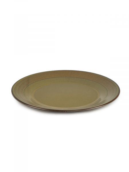 Тарелка обеденная HELEZONE GREEN 28см DOMENIK