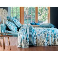 Постельное бельё WATER GARDEN bleu голубой 200х220 простынь 280х320 наволочка 50х75*2шт с