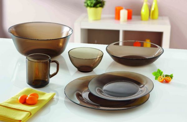 Набор столовый АМБЬЯНТЕ ЭКЛИПС 19пр (салатник 24см) LUMINARC