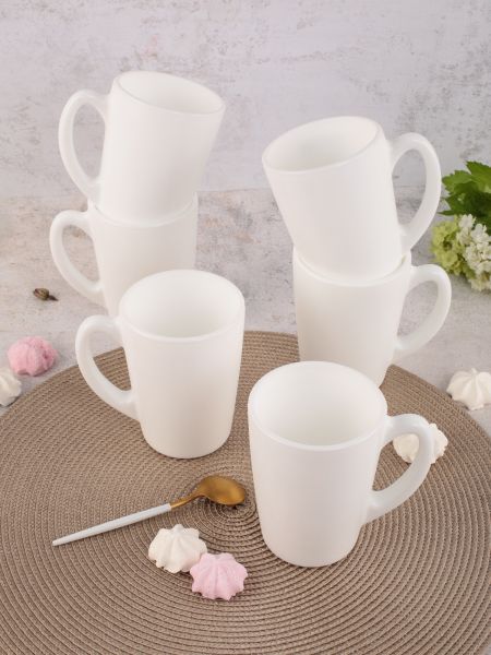 Кружка С ДОБРЫМ УТРОМ белая 320мл LUMINARC