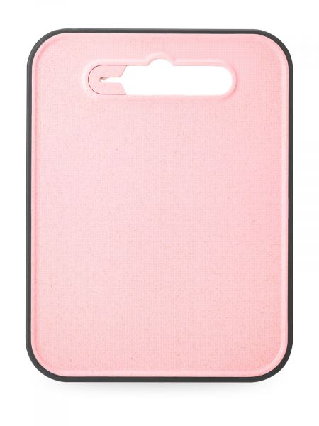 Доска разделочная FIBER 23x30см с ножеточкой, pink ATTRIBUTE