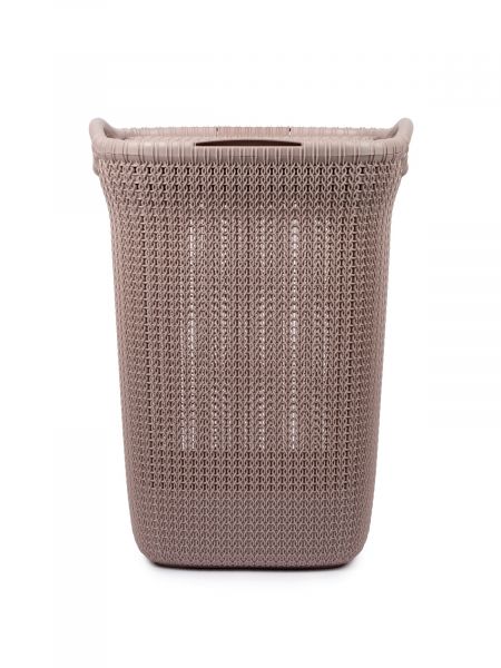Корзина бельевая KNIT 57л фиолетовая пастель CURVER