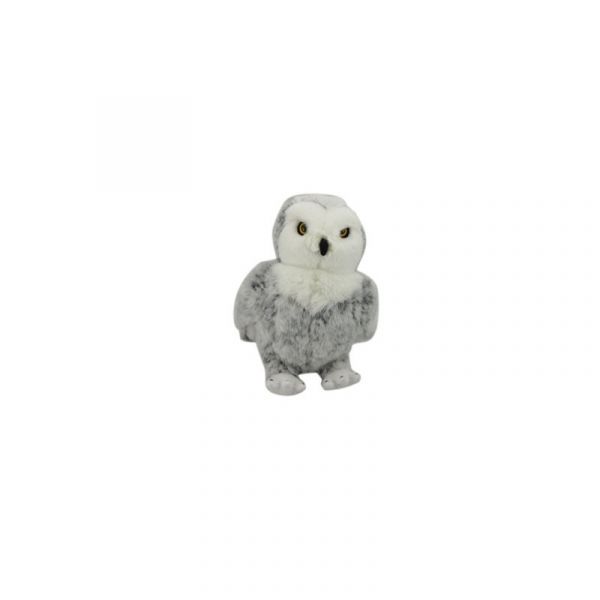 Plush Owl Музыкальная шкатулка Сова, 19x11x25, искусственный мех, популярная мелодия заиграет