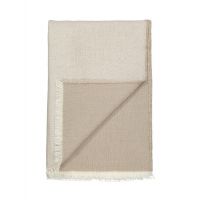 VENICE white/latte Плед 130/190 74% беби альпака 26% овечья шерсть 675 гр