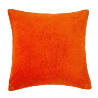 PACHA MANDARINE подушка декоративная 45/45, бархат 100% хлопок