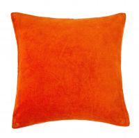 PACHA MANDARINE подушка декоративная 45/45, бархат 100% хлопок