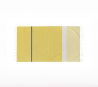 Пляжное полотенце SUMMER SOLEIL 100х180 см, хлопок 100%, с оборотной стороны махра, 320 г/м2 Blanc des Vosges
