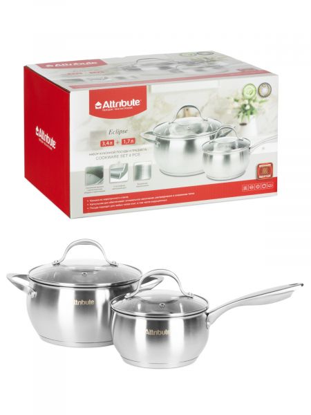 Набор кухонной посуды ECLIPSE 4пр ATTRIBUTE