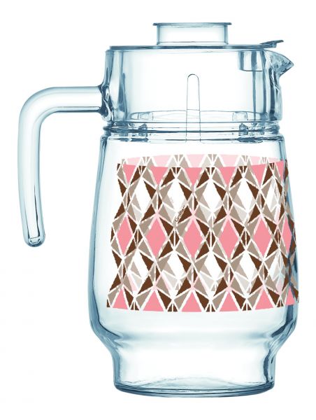 Набор столовый DIWALI ASTRATTA PINK 46 предметов LUMINARC