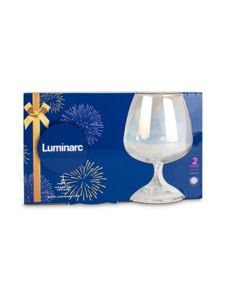 Набор бокалов для коньяка ЗОЛОТИСТЫЙ ХАМЕЛЕОН 2шт 410мл LUMINARC