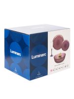 Набор столовый ВУЛКАН ЛИЛАК 16 предиетов с бокалами для шампанского LUMINARC