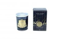 QUEEN OF THE NIGHTСвеча 185 гр, черный стаканчик, золотой декор, ВхШхД 13,5х8х8 см соевый воск, в
