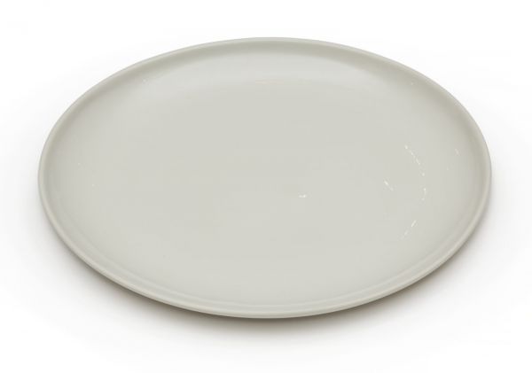 PLATE LARGE cream Тарелка кремовый 260 мм, фарфор