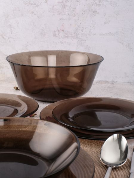 Набор столовый АМБЬЯНТЕ ЭКЛИПС 19пр (салатник 24см) LUMINARC