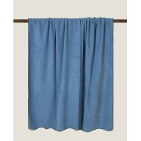 Плед Frati SOFT BAMBOO DENIM, синий, 160х200, бамбук 40% полиэстер 60%, 800г