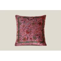 Подушка JODPUR PINK 50х50 см, велюр, полиэстер, начинка конфорель FRATI HOME