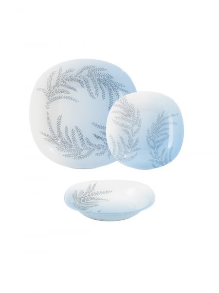 Набор столовый ZORA BLUE 18предметов LUMINARC