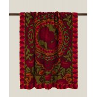 Плед Frati SPANISH ROSE 150x190 см, шерсть 80% полиэстер 20%, 900г