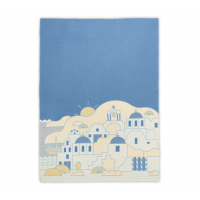 SANTORINПляжное полотенце 140/190 хлопок 100% жаккард