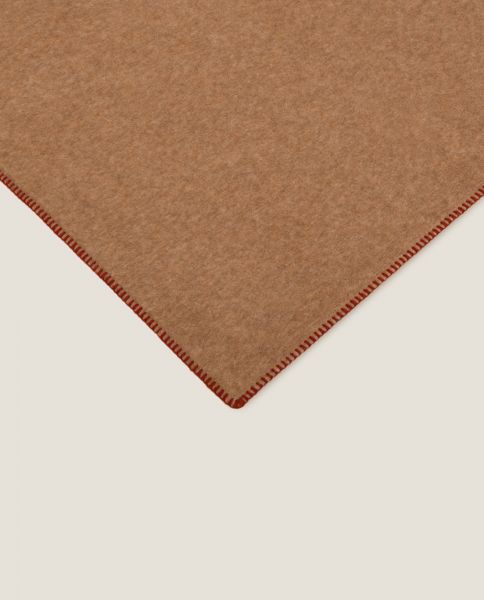 Плед Frati SOFT BAMBOO BISCOTTO, желто-коричневый, 160х200, бамбук 40% полиэстер 60%, 800г