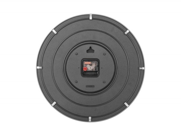 Часы настенные Karlsson BRISK DOME, металл 40х1 см бесшумный механизм, батарейка 1x AA (не входит в комплект) Present Time
