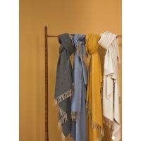 Плед Blanc des Vosges JAZZ chanvre 130х170, меринос 100% 230г/м2