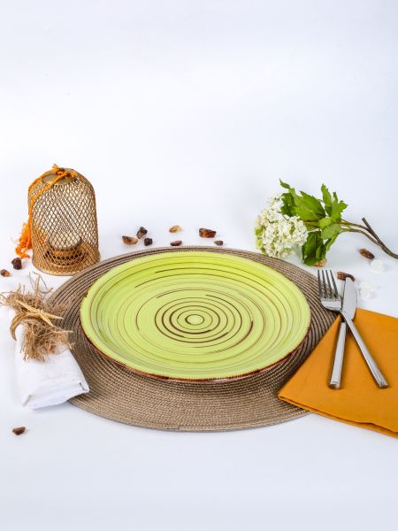 Тарелка обеденная LEMONGRASS 26см DOMENIK