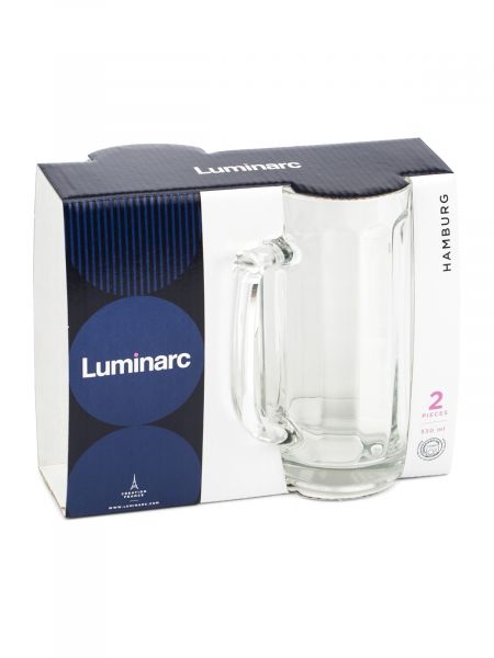 Набор кружек для пива ГАМБУРГ 2шт 330мл LUMINARC