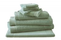 Полотенце UNI KAKI 30х30, зеленый, хлопок 600гр/м2 (набор 2шт)