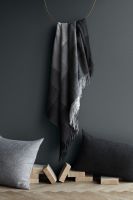 INCA grey Плед 130/200 ,50% альпака + 40% овечья ше рсть + 10% микрофибра, 560 гр
