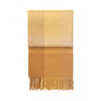 INCA yellow Плед 130/200 , 50% альпака + 40% овечья шерсть + 10% микрофибра, 560 гр