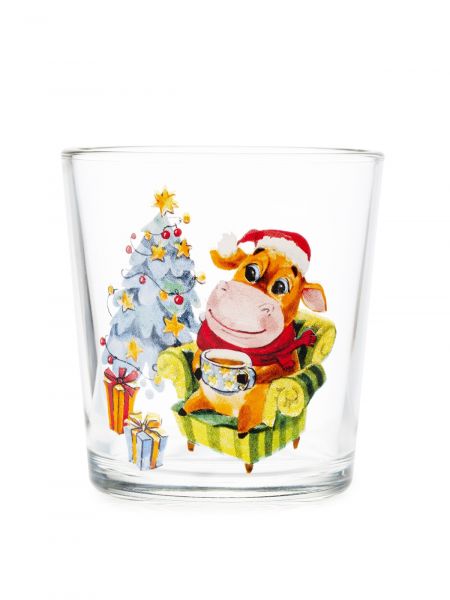 Стакан ОДА ПРАЗДНИЧНЫЕ БЫЧКИ 250мл OSZ