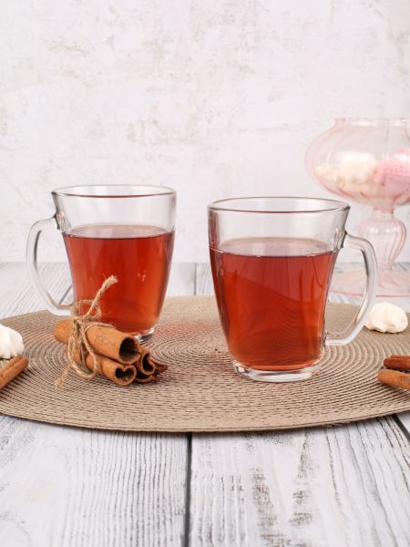 Набор кружек ВРЕМЯ ДЕГУСТАЦИЙ ЧАЙ 2шт 320мл LUMINARC