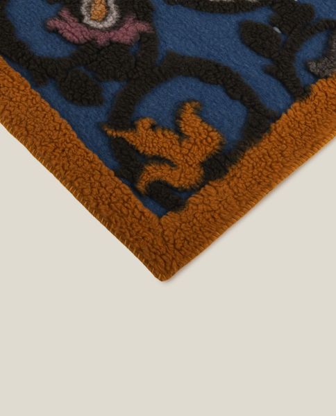 Плед ANCIENT FLOWER 150x190 см шерсть 55% полиэстер 45%, 1070г FRATI HOME

