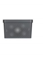 Коробка INFINITY 17л темно-серая CURVER