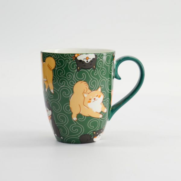 Кружка Kawaii Shiba 8.5x10.2 см, 340 мл, фарфор TOKYO DESIGN