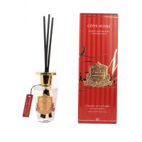 Диффузор COTE NOIRE COGNAC ET LE TABAC золотой декор 150 мл