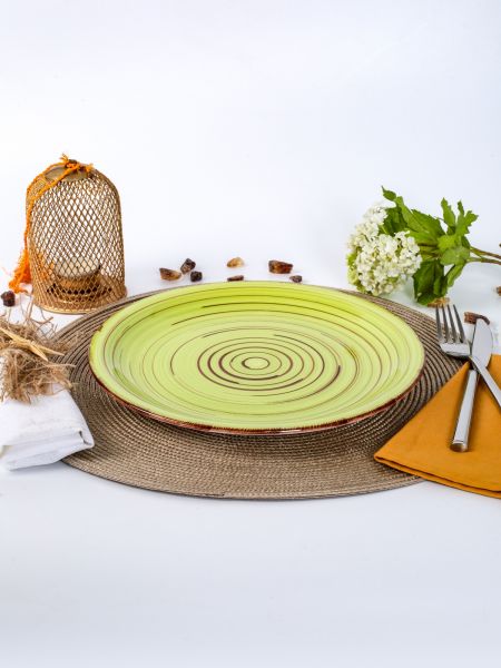 Тарелка обеденная LEMONGRASS 26см DOMENIK