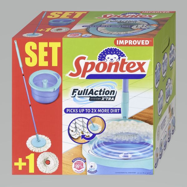 Набор для уборки FULL ACTION SYSTEM X‘TRA SPONTEX