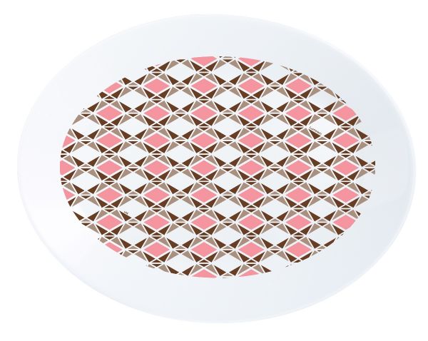 Набор столовый DIWALI ASTRATTA PINK 46 предметов LUMINARC