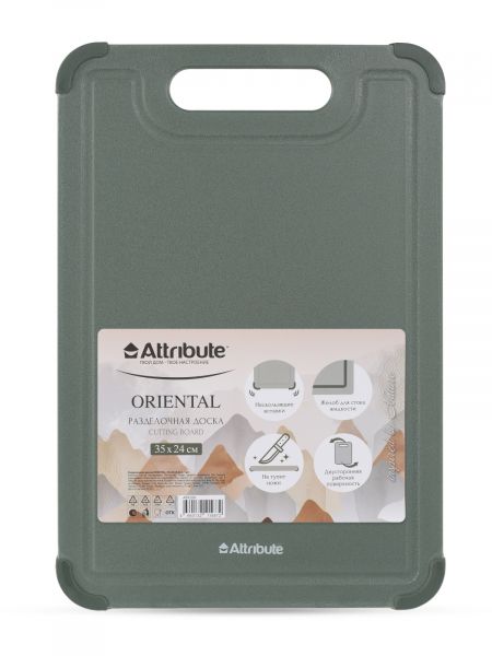 Разделочная доска ORIENTAL 35x24x0.6см ATTRIBUTE