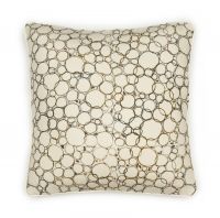 MON_IDA_02PILLOWПодушка 45/45 круги, кант бежевый, лен