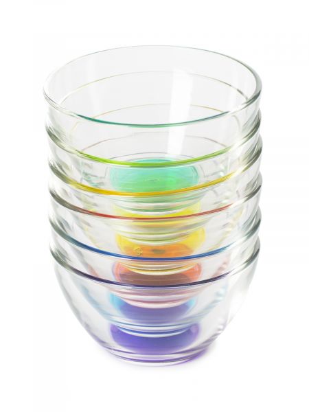 Салатник ГЛАДКИЙ лак микс 11см OSZ