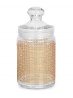 Банка для продуктов ГЕЛАКСИ ГОЛД 1л с крышкой LUMINARC