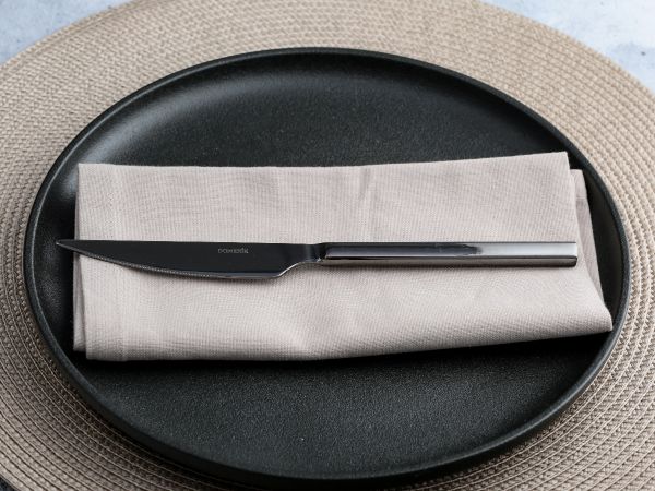 Набор столовых приборов MODERN BLACK 24пр DOMENIK