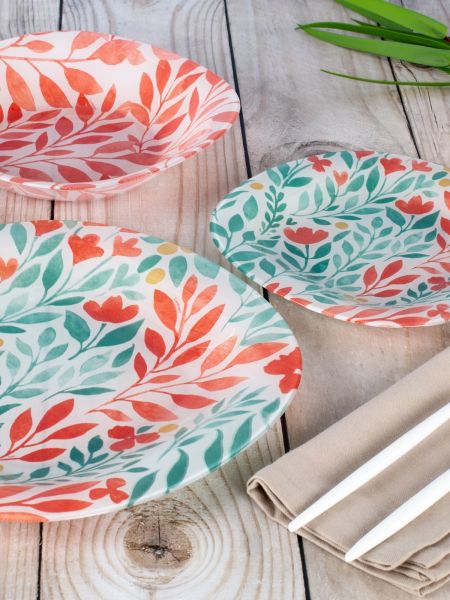 Набор столовый ALVIS RED 18пр LUMINARC